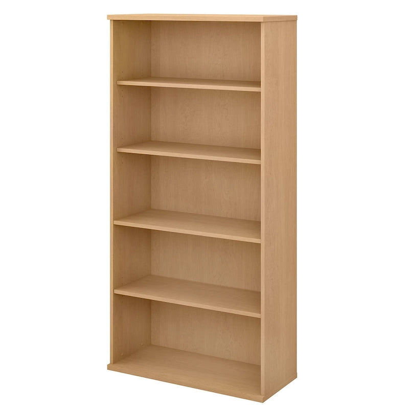 Bibliothèque haute à 5 tablettes réglables