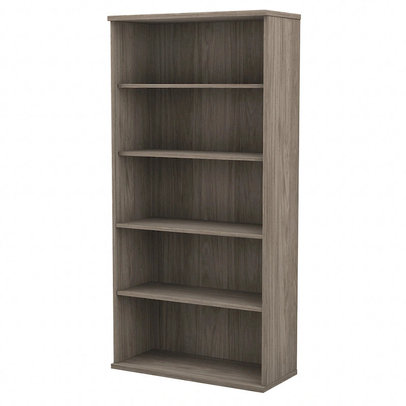 Bibliothèque haute à 5 tablettes réglables