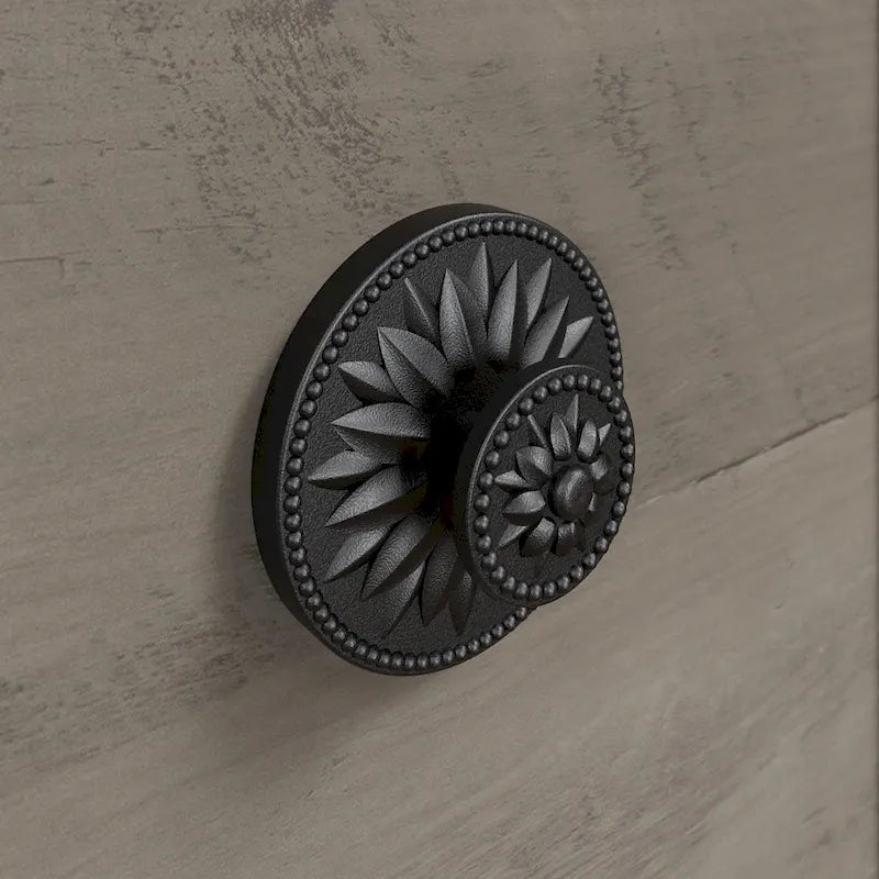 Bibliothèque avec portes gris bois flotté