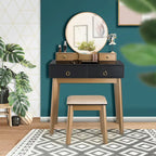 Table de maquillage avec écran tactile et 3 modes d'éclairage - Voir les détails