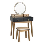 Table de maquillage avec écran tactile et 3 modes d'éclairage - Voir les détails