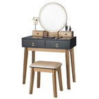 Table de maquillage avec écran tactile et 3 modes d'éclairage - Voir les détails
