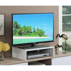 Rehausseur TV/moniteur compact et pratique, adapté aux téléviseurs jusqu'à 26 pouces.