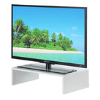 Rehausseur TV/moniteur compact et pratique, adapté aux téléviseurs jusqu'à 26 pouces.