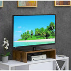 Rehausseur TV/moniteur compact et pratique, adapté aux téléviseurs jusqu'à 26 pouces.