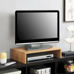 Rehausseur TV/moniteur compact et pratique, adapté aux téléviseurs jusqu'à 26 pouces.