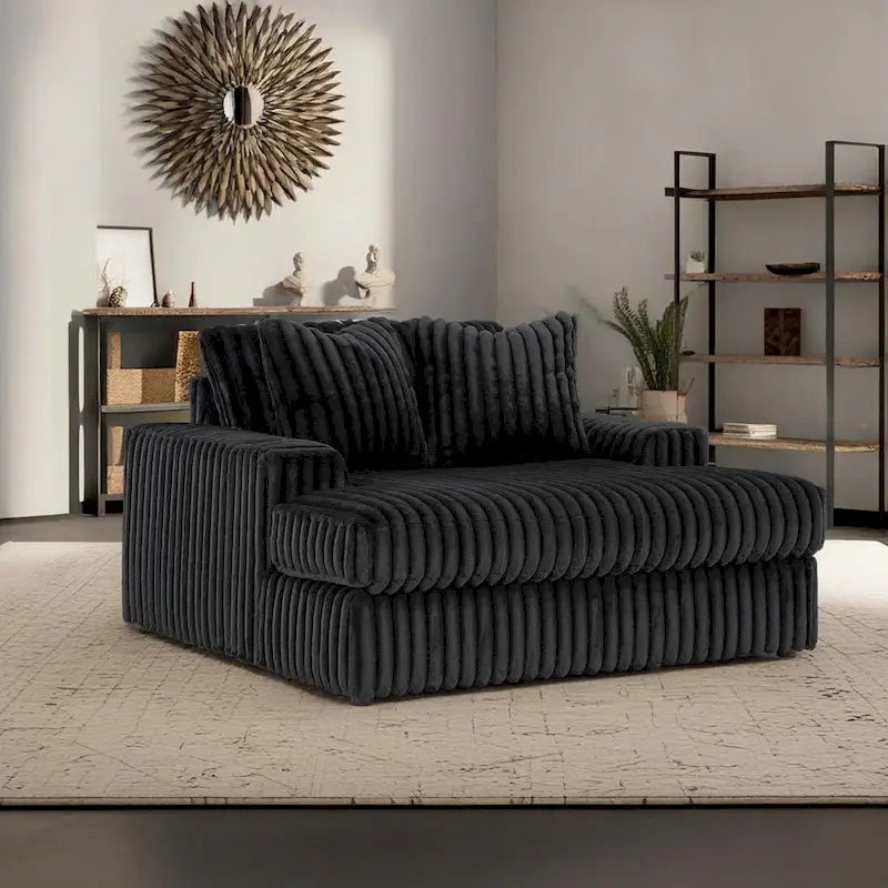 Fauteuil inclinable très grand avec porte-gobelets et ports de charge USB.