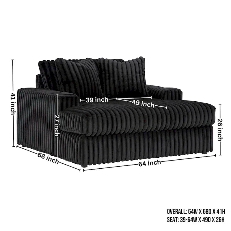 Fauteuil inclinable très grand avec porte-gobelets et ports de charge USB.
