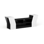 71-inch three-tier open TV cabinet