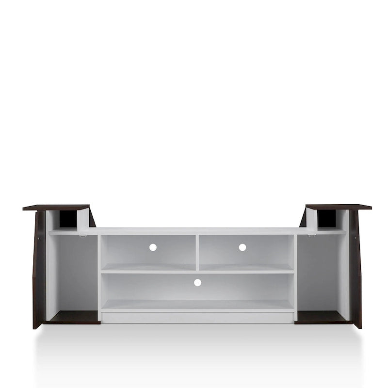 71-inch three-tier open TV cabinet
