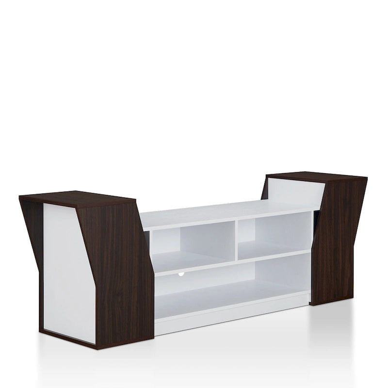71-inch three-tier open TV cabinet