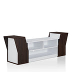 71-inch three-tier open TV cabinet