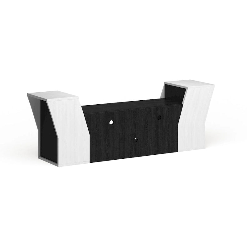71-inch three-tier open TV cabinet