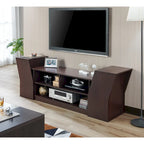 71-inch three-tier open TV cabinet