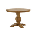 Table ronde bicolore