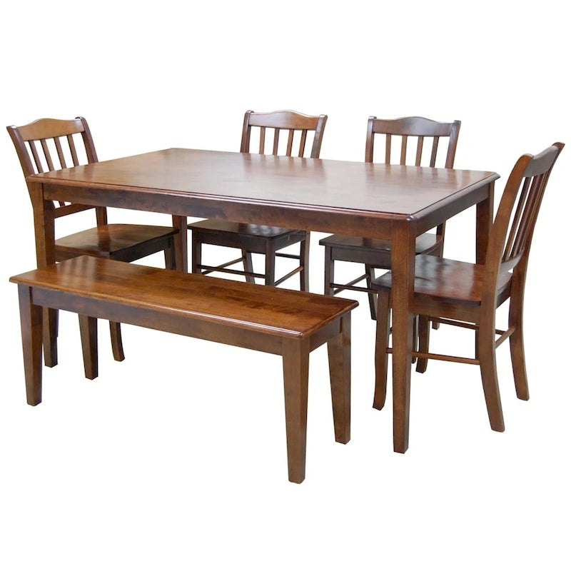 Table et chaises de salle à manger 6 pièces