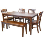 Table et chaises de salle à manger 6 pièces
