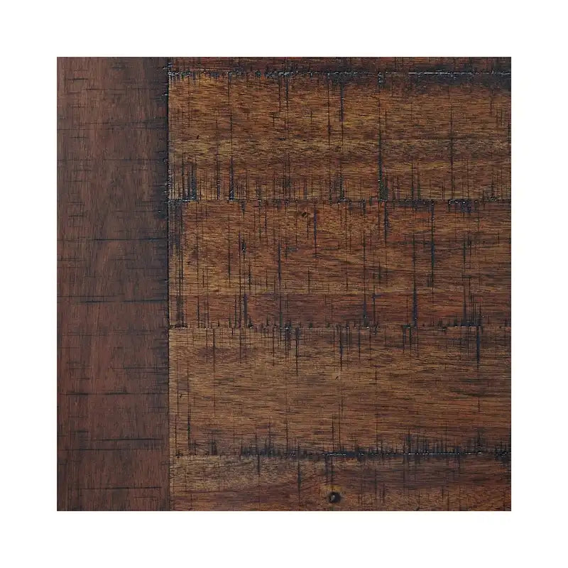 Support pour imprimante à roulettes brun rustique avec tiroirs