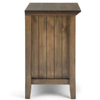 Table de chevet en bois massif de 60 cm de large