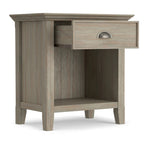 Table de chevet en bois massif de 60 cm de large