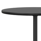 24 Round Wood Cocktail Table with 30 and 42 Columns