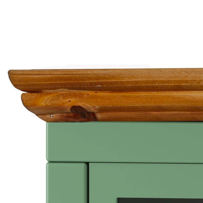 de 2 tables de chevet modernes avec rangement et plateau en bois massif