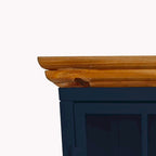 de 2 tables de chevet modernes avec rangement et plateau en bois massif