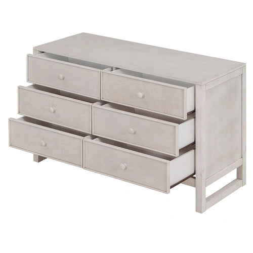Commode de chambre rustique en bois de 47,8 L