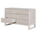 Commode de chambre rustique en bois de 47,8 L