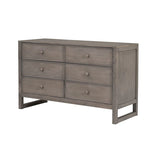 Commode de chambre rustique en bois de 47,8 L