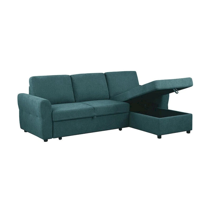 Canapé convertible d'angle avec rangement