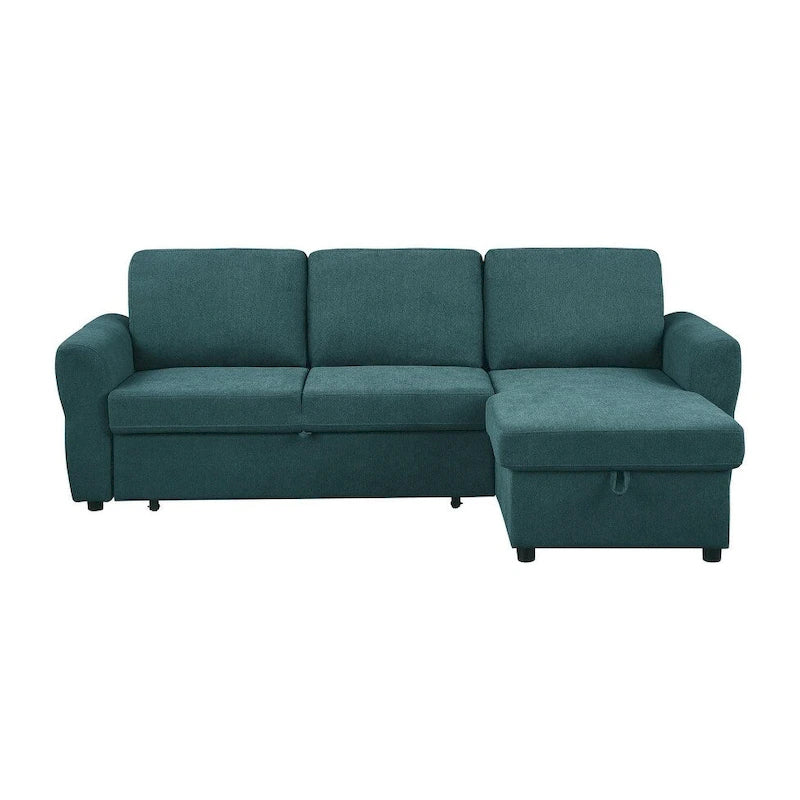 Canapé convertible d'angle avec rangement