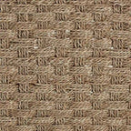 Banc de style bohème moderne décoré d'algues naturelles et de bois d'acacia