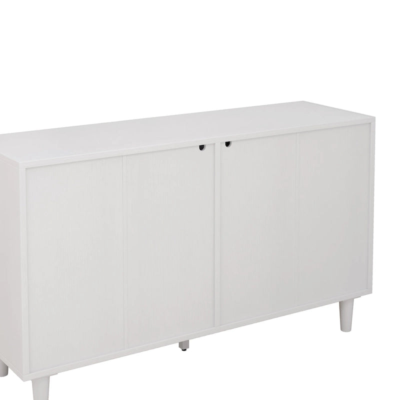 Commode en rotin à six tiroirs de 51,18 pouces