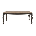 Table de salle à manger, avec pieds tournés