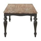 Table de salle à manger, avec pieds tournés