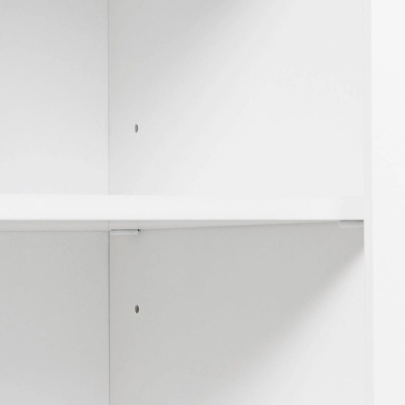 Meuble de rangement haut pour salle de bain avec portes et tiroir